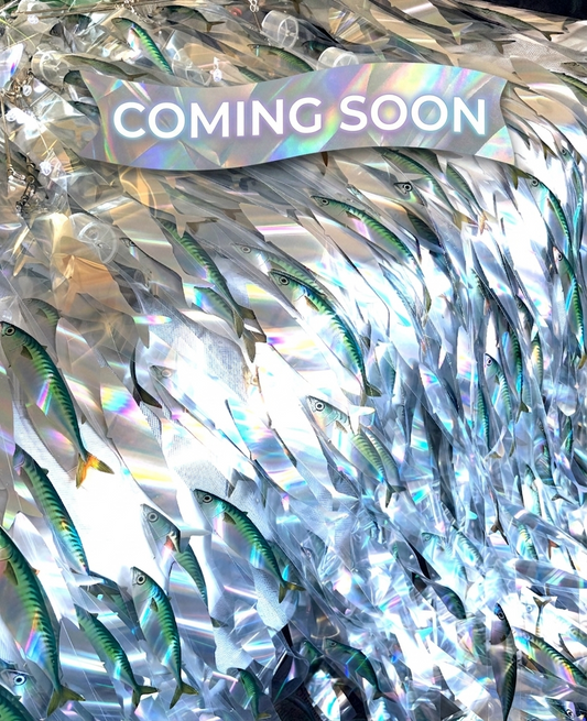 *COMING SOON* Stickface 24" Slimy Single Flash Strip Dredge/Teaser & Bag for Marlin/Game Fishing